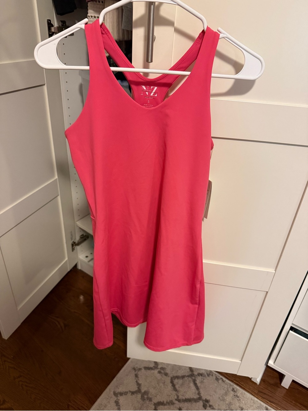NIC+ZOE Bright Coral Racerback Active Dress
